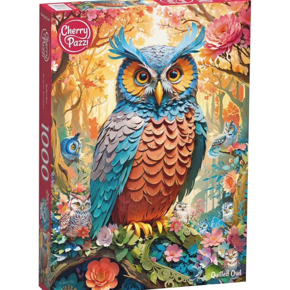 Puzzle 1000 pièces : Hibou - CherryPazzi