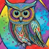 Puzzle 1023 pièces : Hibou bohème - Yazz puzzle