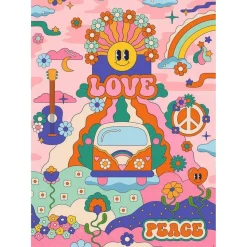 Puzzle 1000 pièces : Hippie style - Cha cha Pop - Nathan