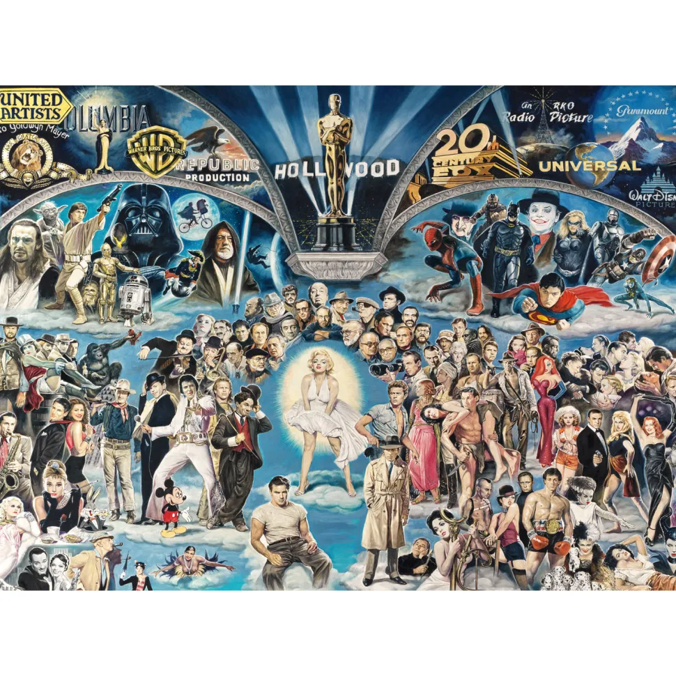 Puzzle 1000 pièces : Hollywood - Schmidt