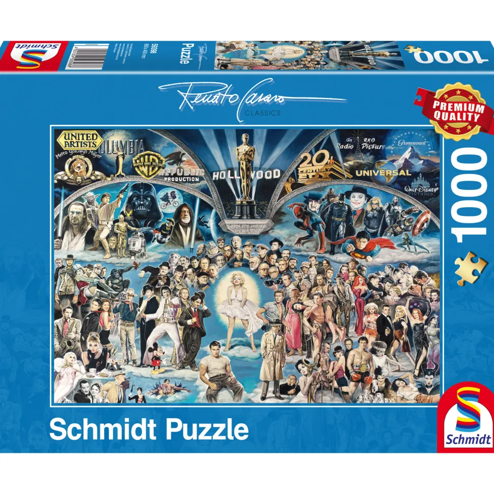 Puzzle 1000 pièces : Hollywood - Schmidt