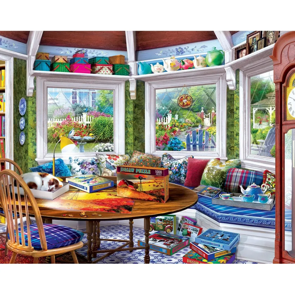 Puzzle 550 pièces : Home Sweet Home - Le refuge des puzzleurs - Master Pieces