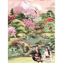 Puzzle 1000 Pièces : Jardin de Thé - Magnolia