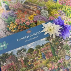 Puzzle 1000 pièces : Jardin fleuri - Gibsons