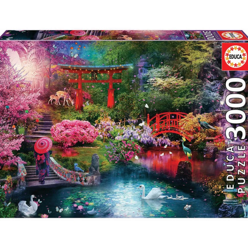 Puzzle 3000 pièces : Jardin Japonais - Educa