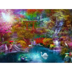 Puzzle 1000 Pièces : Jardin Japonais - EnjoyPuzzle