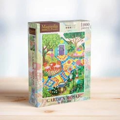 Puzzle 1000 pièces : Jardin Mosaïque - Édition Spéciale Olivia Gibbs - Magnolia
