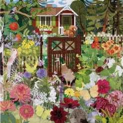Puzzle 1000 pièces : Jardin scandinave - Eeboo