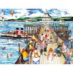 Puzzle 1000 pièces : Jetée de Clevedon - Gibsons