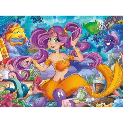 Puzzle 104 pièces : Jewels : Belle sirène - Clementoni