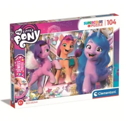 Puzzle 104 pièces : Jewels : Mon Petit Poney (My Little Pony) - Clementoni