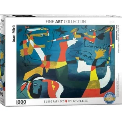 Puzzle 1000 pièces : Joan Miro : Swallow, Love - Eurographics