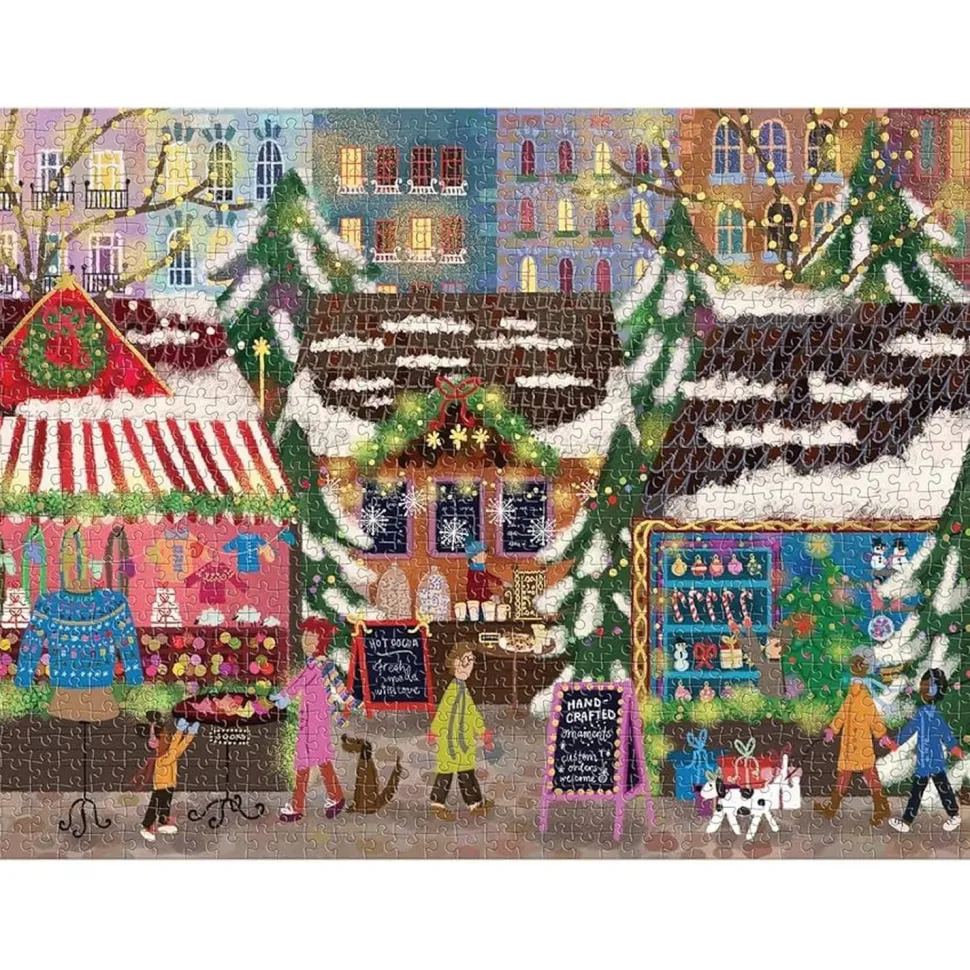 Puzzle 1000 pièces : Joy Laforme Le Marché Joyeux - Galison