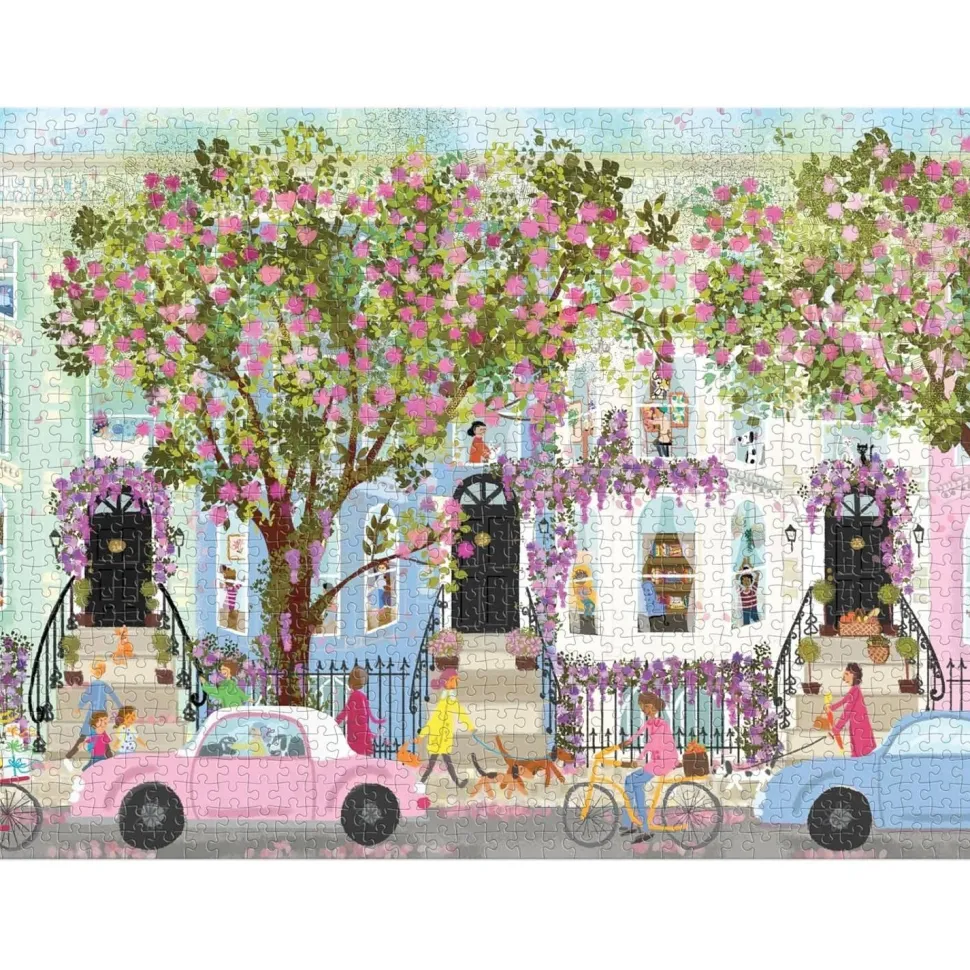 Puzzle 1000 pièces : Joy Laforme La Terrasse du Printemps - Galison