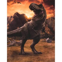 Puzzle 250 pièces : Jurassic World 3 : Le Tyrannosaurus Rex - Nathan
