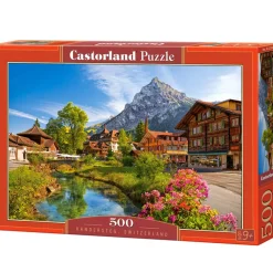 Puzzle 500 pièces : Kandersteg en Suisse - Castorland