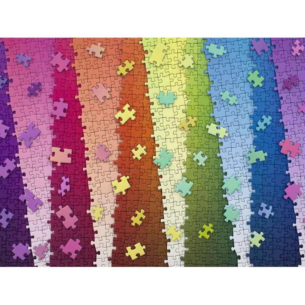 Puzzle 1000 pièces - Karen Puzzles : Couleurs sur couleurs - Ravensburger