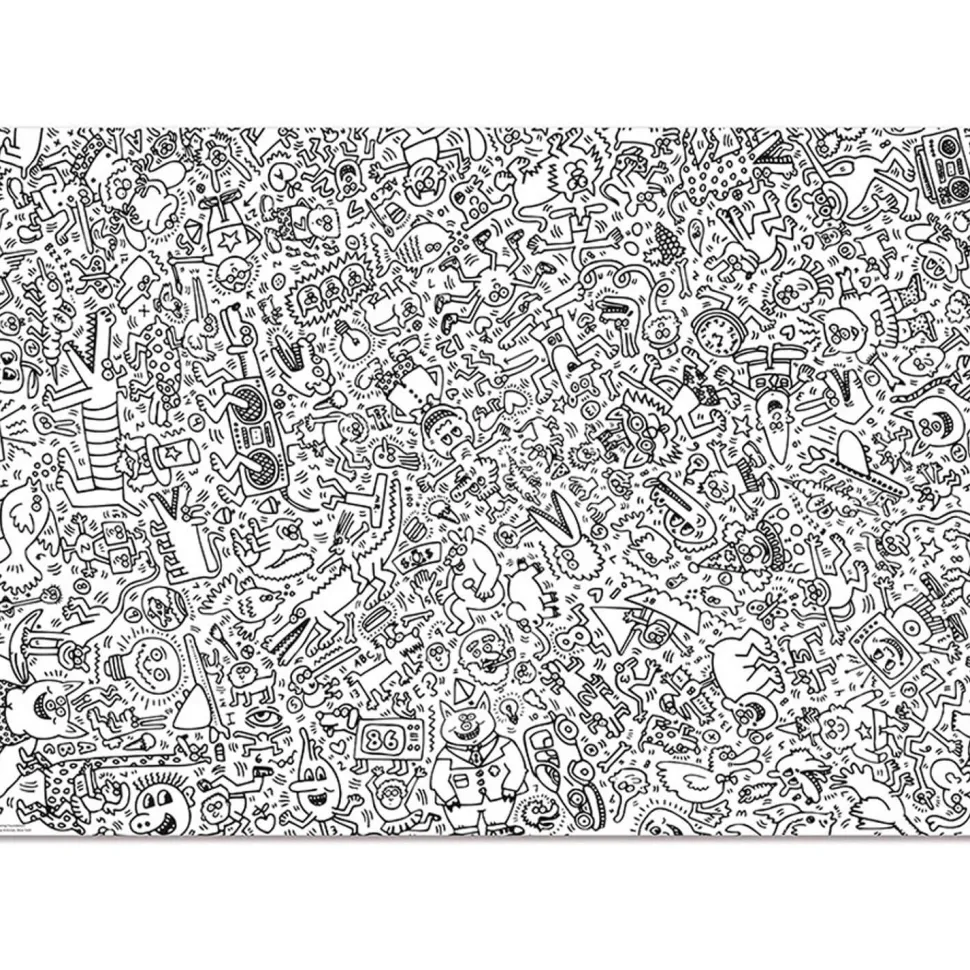 Puzzle 1000 pièces : Keith Haring - Vilac