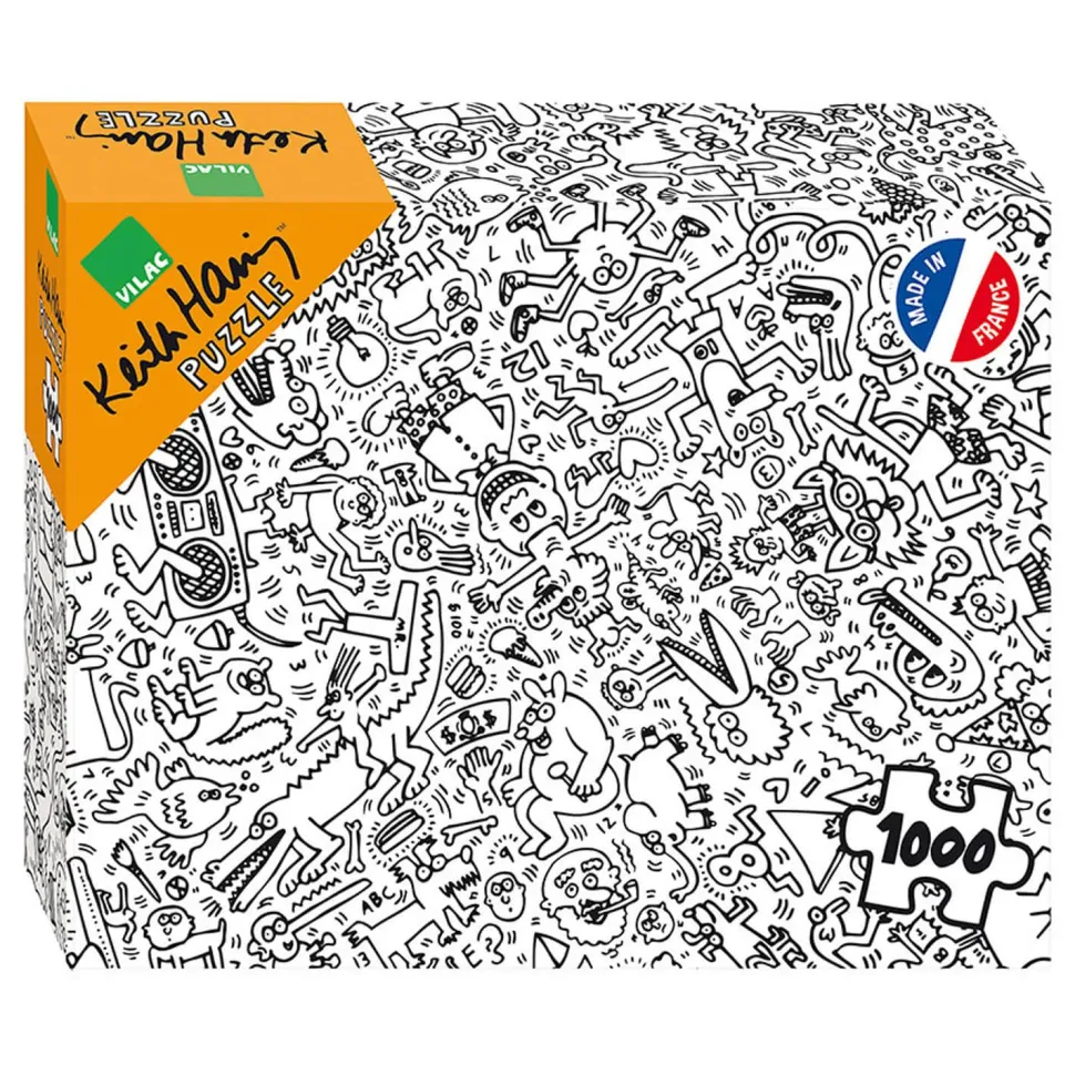 Puzzle 1000 pièces : Keith Haring - Vilac