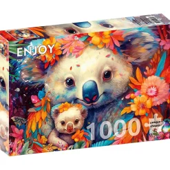 Puzzle 1000 Pièces : Koala Kuddles - EnjoyPuzzle