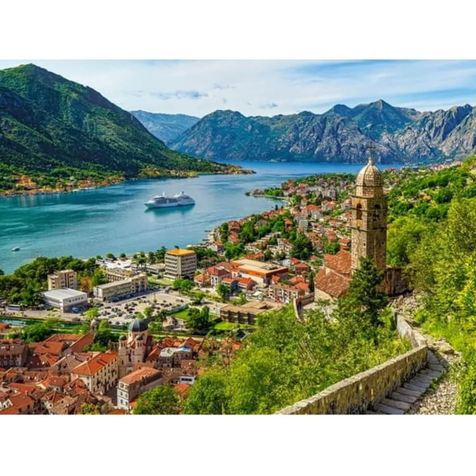 Puzzle 500 pièces : Kotor, Monténégro - Castorland