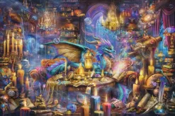 Puzzle 3000 pièces : La bibliothèque des savoirs enchantés - Ravensburger
