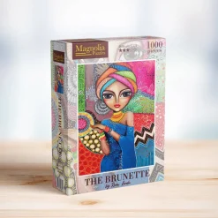 Puzzle 1000 pièces : La Brunette - Édition Spéciale Romi Lerda - Magnolia