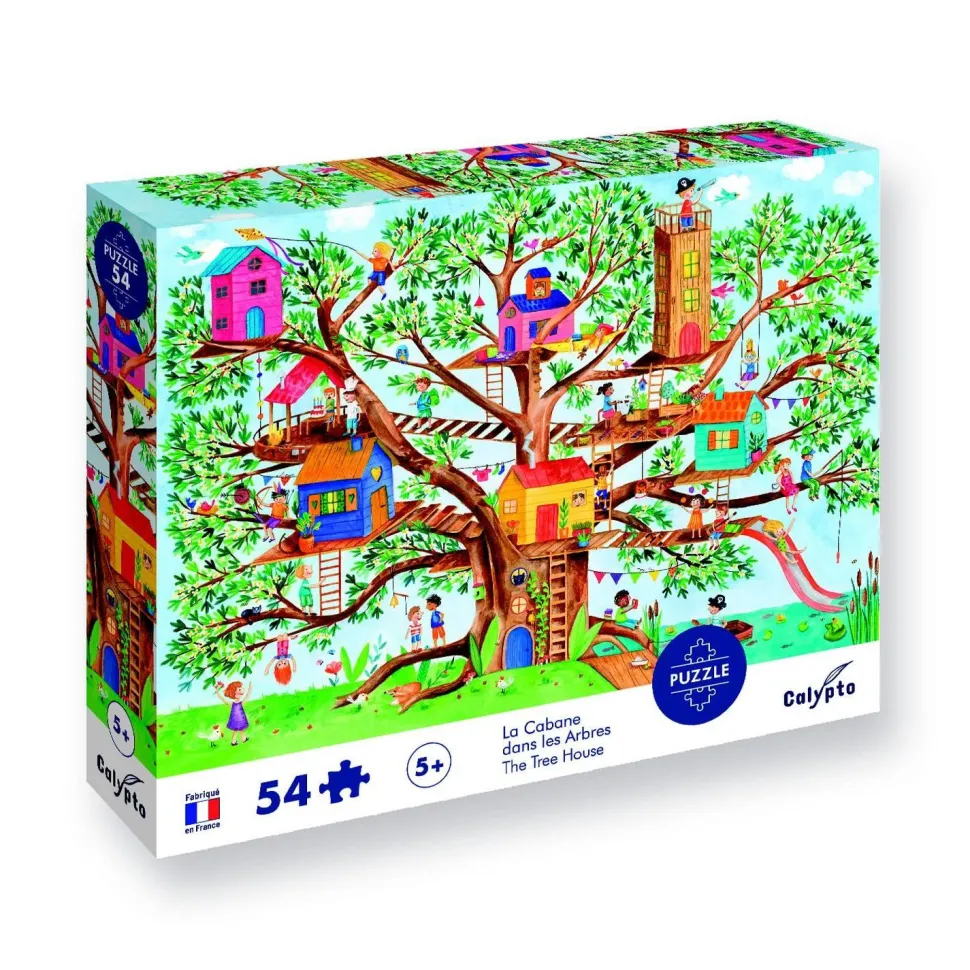 Puzzle 54 pièces : La Cabane dans les Arbres - Sentosphère
