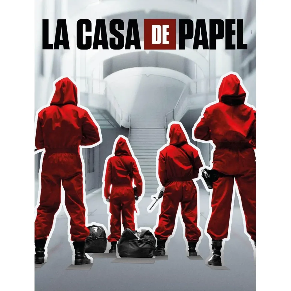 Puzzle 1000 pièces : La Casa de Papel 1 - Clementoni