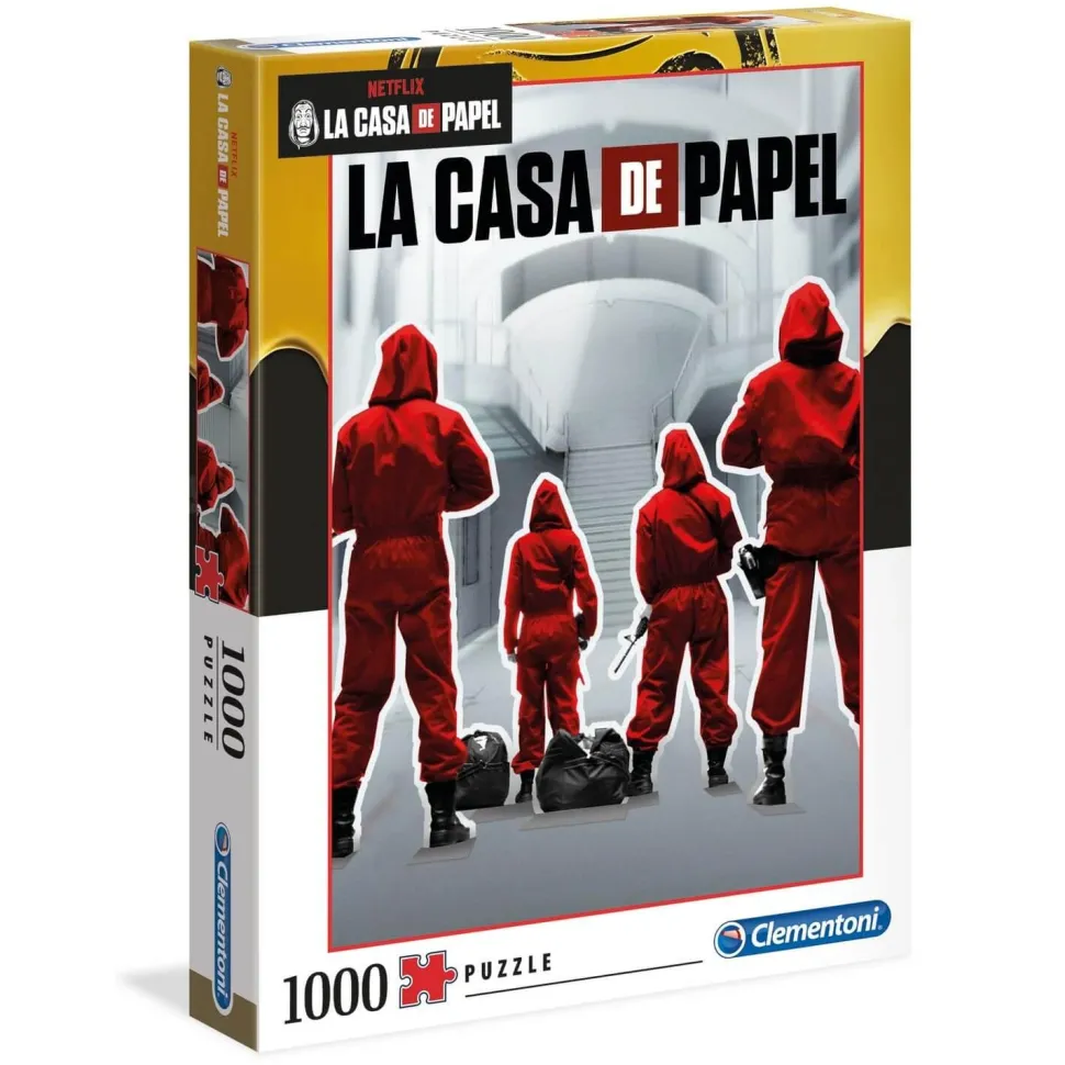 Puzzle 1000 pièces : La Casa de Papel 1 - Clementoni
