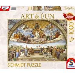 Puzzle 1000 pièces : La Dispute du Saint-Sacrement 2024 - Art & Fun - Schmidt