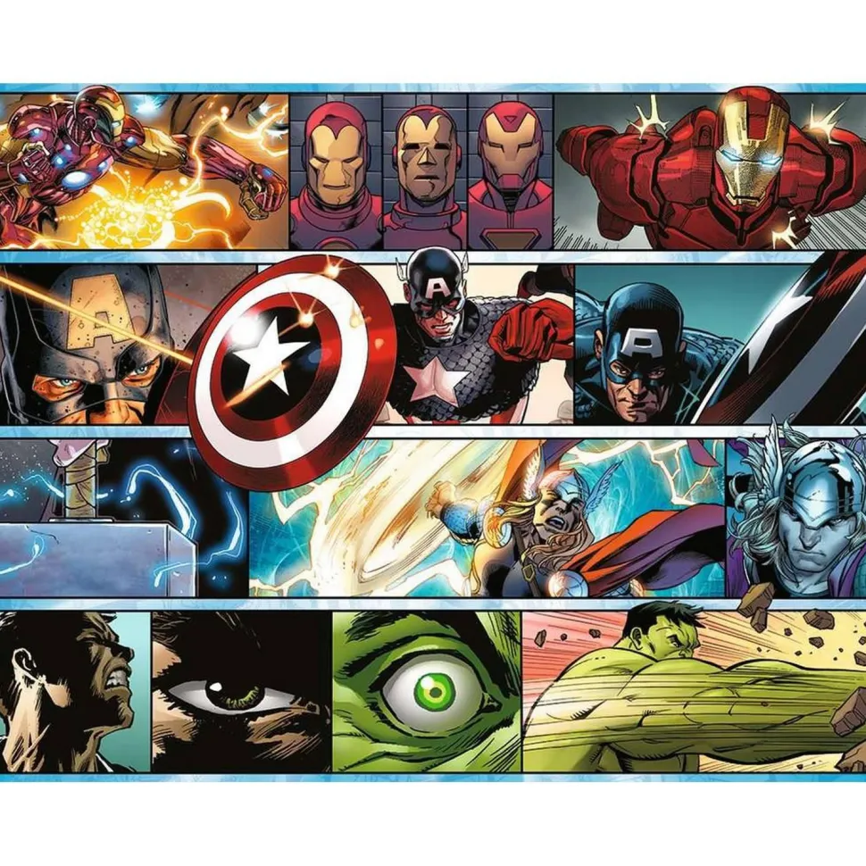 Puzzle 2000 pièces : La force des Avengers - Marvel - Nathan