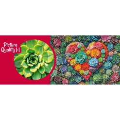 Puzzle 1000 pièces : La forme de l'amour - CherryPazzi