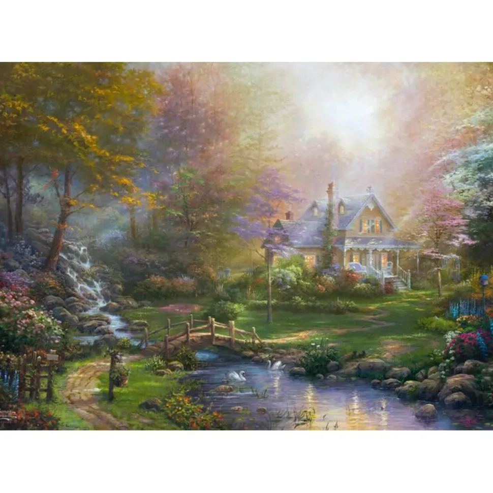 Puzzle 1000 pièces : La journée parfaite d'une mère - Schmidt