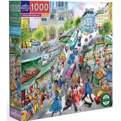 Puzzle 1000 pièces : LA LIBRAIRE DE PARIS - Eeboo