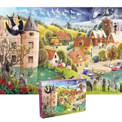 Puzzle 1000 pièces : LA MAISON DES CONTES DE FÉES - Penny Puzzle