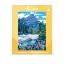 Puzzle 500 pièces : La Montagne du Cheval qui Coupait - Villager Puzzles