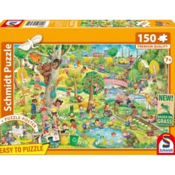 Puzzle 150 pièces : La nature est un jeu denfant - Schmidt