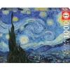 Puzzle 1000 pièces : La Nuit étoilée, Vincent Van Gogh - Educa