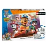 Puzzle 60 pièces : La Pat'Patrouille à la rescousse des dinosaures - Nathan