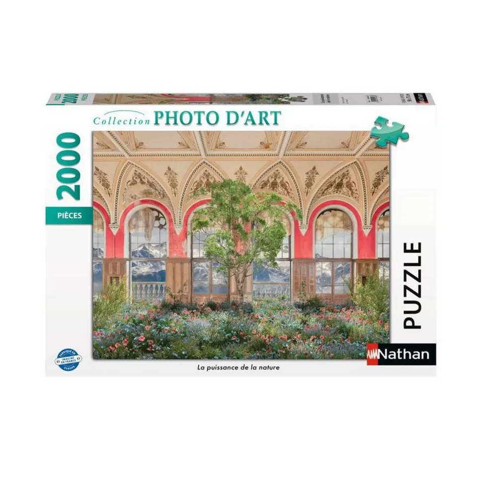 Puzzle 2000 pièces : La puissance de la nature - Nathan