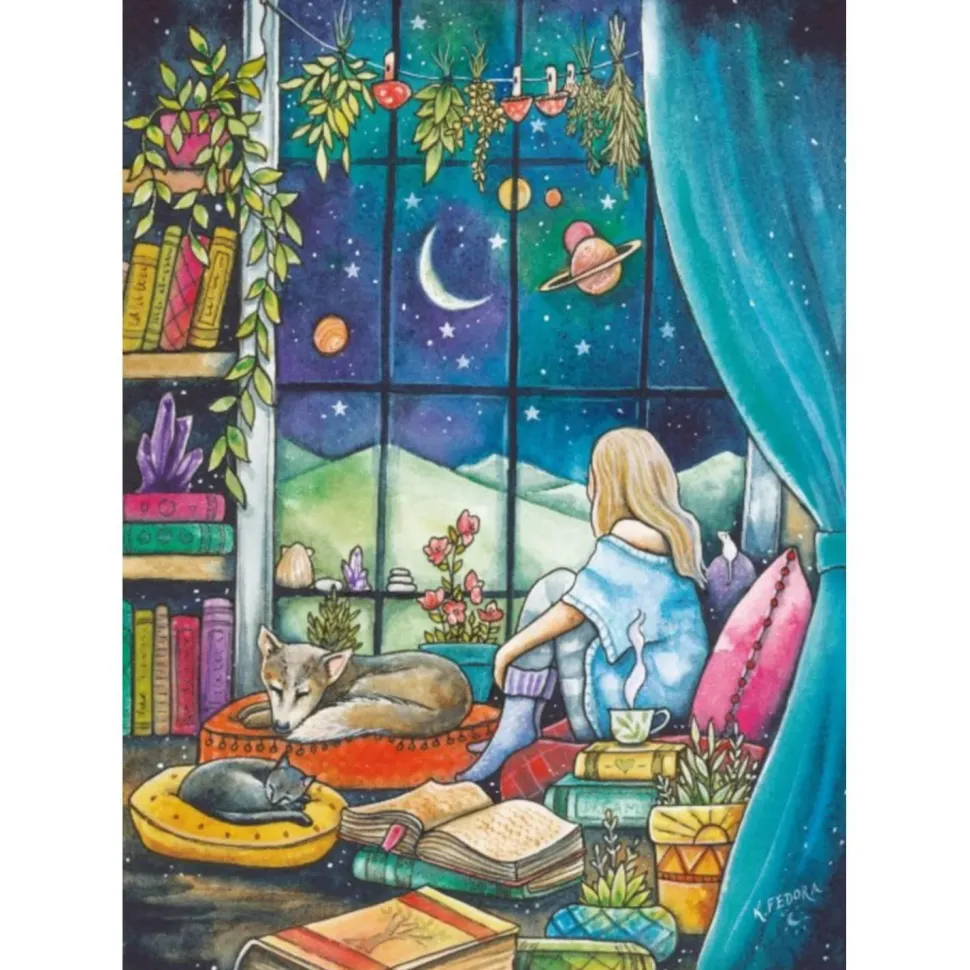 Puzzle 1000 Pièces : La Tombée de la Nuit - Magnolia