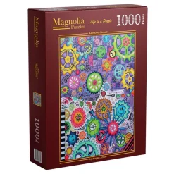 Puzzle 1000 pièces : La vie tourne - Magnolia