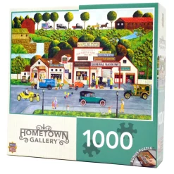 Puzzle 1000 pièces : La vieille station d'essence - Master Pieces