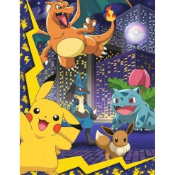 Puzzle 150 pièces : La ville des Pokémon - Nathan