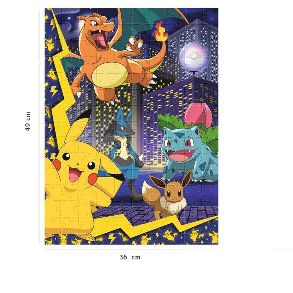 Puzzle 150 pièces : La ville des Pokémon - Nathan