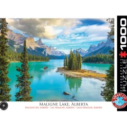 Puzzle 1000 pièces : Lac Maligne, Alberta - Eurographics