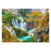 Puzzle 1000 pièces : Lacs Plitvice - Dino