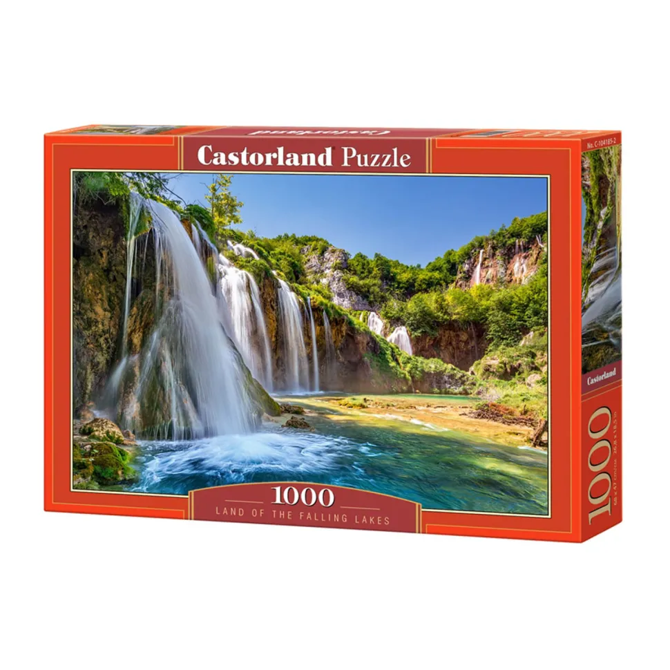 Puzzle 1000 pièces : Land of the Falling Lakes - Castorland