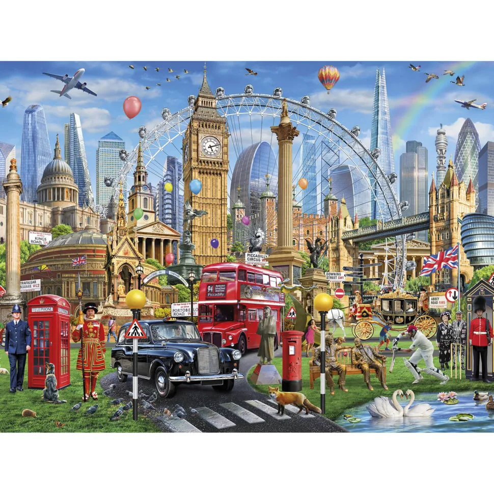 Puzzle 1000 pièces : L'appel de Londres - Gibsons